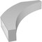 Ekena Millwork 4-in. W x 24-in. D x 30-in. H Thorton Architectural Grade PVC Knee Brace BRCP04X24X30THR - alternate 3